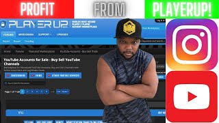 PLAYERUPEarn Money Selling Youtube AccountsPlayerUp Review From Drop Servicer [upl. by Airdnna]