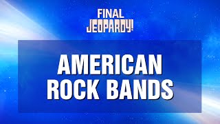 Jeopardy Music Greatest Bands [upl. by Jari125]