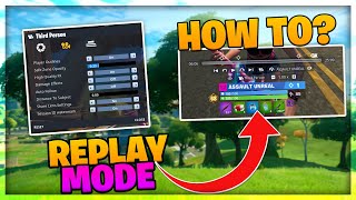 How to use Fortnite Replay Mode  Tutorial [upl. by Eelannej]