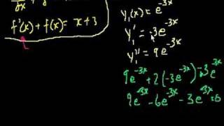 What is a differential equation [upl. by Elyssa662]