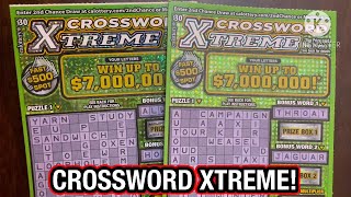 CROSSWORD XTREME CA Scratchers [upl. by Wald]