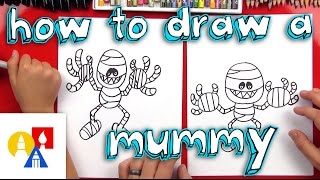 How To Draw A Mummy [upl. by Valeda285]