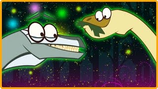 Plesiosaurus  Learn Dinosaur Facts  Dinosaur Cartoons for Children  Im A Dinosaur [upl. by Gibb]