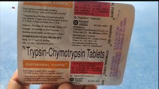 Chymoral Forte Tablet  Trypsin Chymotrypsin Tablet  Chymoral Forte Tablet Uses Benefits amp Review [upl. by Corbet]