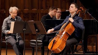 FAURE Trio for Clarinet Cello and Piano in D minor  ChamberFest Cleveland 2017 [upl. by Alansen948]