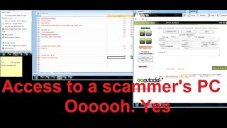 Accessing a scammers PC [upl. by Nirahs186]