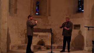 Duo Bass Aulos Ancient Greek Music Instrument Improvisation I [upl. by Occor]