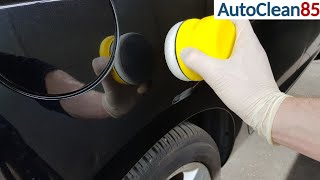 AUTO POLIEREN  Kratzer entfernen mit der Handpolitur  Autolack aufbereiten [upl. by Lubbi540]