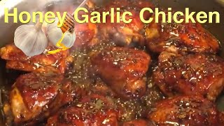 Honey Garlic Glazed Chicken Thigh [upl. by Drofiar]