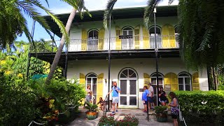 Hemingway House  Key West Florida [upl. by Nhabois607]