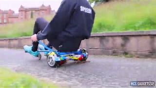 Latest Graffiti Hoverboard Go Kart Racing Hoverkart By HCS Gadgets [upl. by Sanjay543]