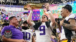 Clemson vs LSU CFP National Championship  College Football Highlights [upl. by Ritter]