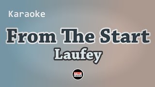 Laufey  From The Start Karaoke [upl. by Dan249]