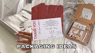 PACKAGING IDEAS FOR SMALL BUSINESS ORDERS  Sustainable amp Cheap [upl. by Fons]