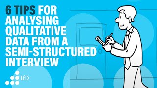 How to analyse qualitative data for an interview I semistructured interview [upl. by Haleigh]