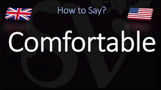 How to Pronounce Comfortable CORRECTLY English American Pronunciation [upl. by Metzgar872]