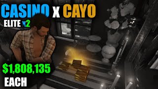 Cayo Perico  Diamond Casino B2B  GTA ONLINE [upl. by Jackie97]