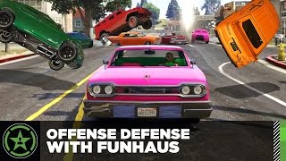 Lets Play  GTA V  Offense Defense with Funhaus 4 [upl. by Thirza]