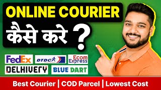 Online Courier kaise kare  Online Courier Service  Social Seller Academy [upl. by Feigin]