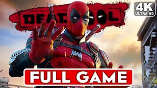 DEADPOOL Gameplay Walkthrough Part 1 FULL GAME 4K 60FPS PC ULTRA SETTINGS  No Commentary [upl. by Geoff]