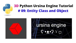 Ursina Engine – 3D Python Game Engine Tutorial  09 Entity Class and Object [upl. by Enenej520]