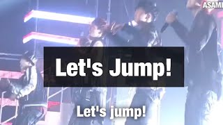 BTS［防弾少年団］JUMP 掛け声かなるび字幕 [upl. by Miehar812]