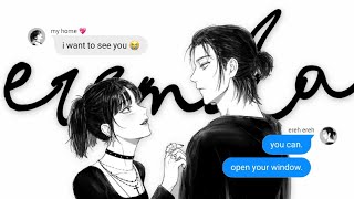 eremika being couple goals  a short text story aot [upl. by Efinnej]