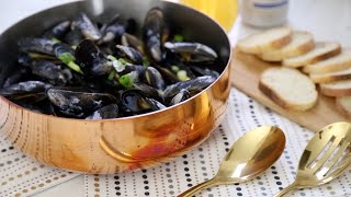 How to Cook Mussels ♥ Easy Recipe [upl. by Hgielime]