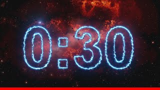 ⚡🎵 Epic Electric Timer  30 Seconds Countdown 🎵⚡ [upl. by Eelyam]