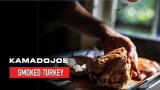 Kamado Joe  Smoked Turkey [upl. by Nnaegroeg]