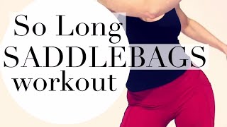 SO LONG SADDLEBAGS best outer thigh and hip workout [upl. by Collar]