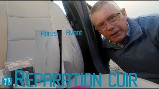 Réparation cuir abîmé [upl. by Yeaton]