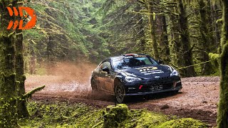 Supercharged Subaru BRZ Rally Car Races at Olympus Rally 2021  DirtFish Motorsports [upl. by Miarhpe]