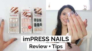 Everything You Need to Know About imPRESS Nails  Review  Tips [upl. by Annamarie]