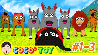 25min A super donkeys adventure 13ㅣcartoon version animals stories for kidsㅣCoCosToy [upl. by Noxid]