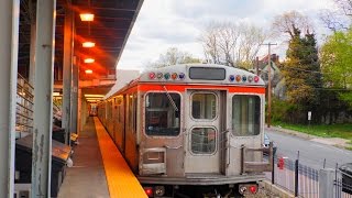 SEPTA Philadelphia PA Broad Street Line 𝑺𝒖𝒃𝒘𝒂𝒚 to Fern Rock  FULL RIDE [upl. by Allenotna]