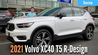 2021 Volvo XC40 T5 R Design Review [upl. by Aivata248]