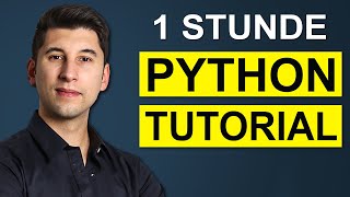 Python Tutorial Deutsch Lerne Python in einer Stunde [upl. by Ennad657]