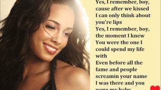 My Boo Usher Alicia Keys Lyrics [upl. by Adlai]