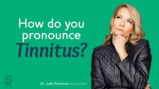 How do you pronounce tinnitus [upl. by Ferdinand]