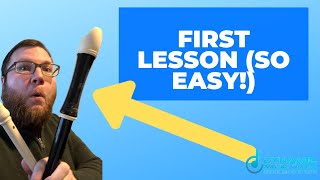 How To Play Alto Recorder EASY First Lesson [upl. by Nicodemus837]