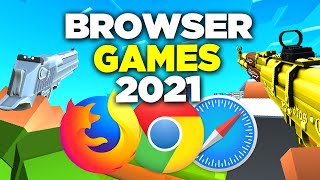 TOP 10 FREE Browser GAMES  2021  NO DOWNLOAD [upl. by Akinyt]