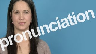 How to Pronounce PRONUNCIATION in American English [upl. by Enad]