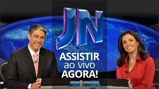 Jornal Nacional JN ao vivo  Tv Globo [upl. by Ecydnak]