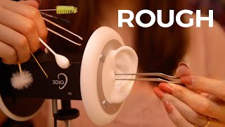 ASMR Rough Ear Cleaning No Talking [upl. by Brinna]