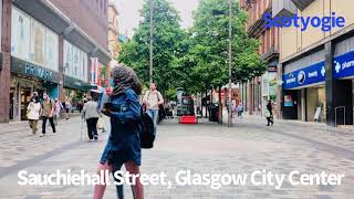 Sauchiehall Street Glasgow City Center [upl. by Welker]