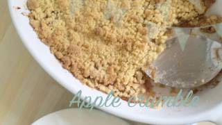 Apple Crumble  Easy recipe [upl. by Ringler91]