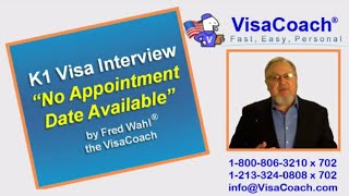 K1 Fiance Visa No Appointment Date Available at Ustraveldocscom Gen72 [upl. by Sairtemed425]