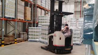 Double  Deep Reach Forklift [upl. by Il]