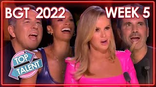 ALL 2022 BRITAINS GOT TALENT AUDITIONS WEEK 5  Top Talent [upl. by Lliw287]